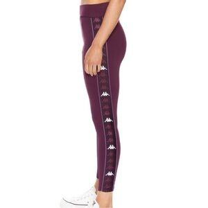 Kappa leggings women’s XS extra small purple EUC